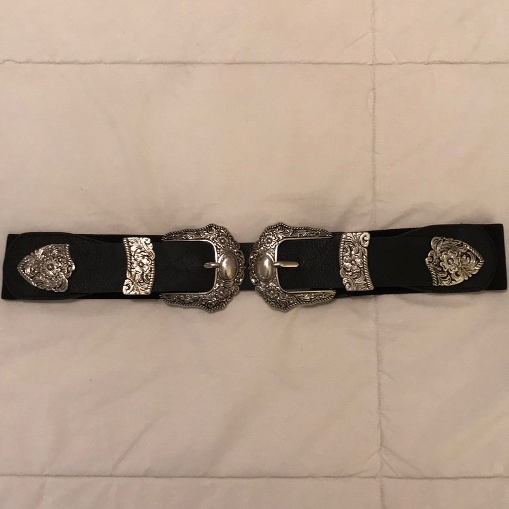 Western buckle belt